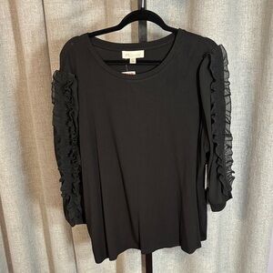 Philosophy Women’s Black Blouse NWT Size 2X